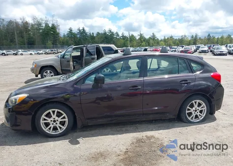 2012 Subaru Impreza 2.0I из США, поврежденный, VIN JF1GPAA68CH223952